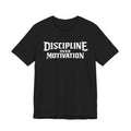 Discipline Over Motivation T-Shirt — Motivational Gym Tee